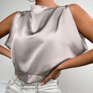 NEW Open back blouse